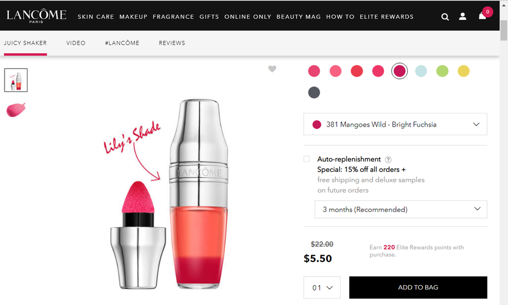 Lancome Juicy Shaker Sale.png