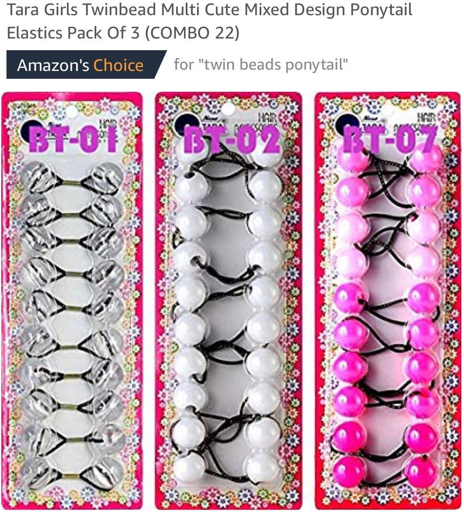 Example of the hair ties of my youth.
