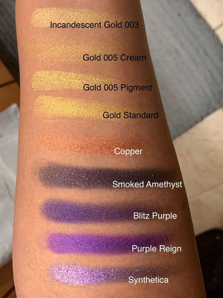 I’m sure many folks have already done swatch comparisons of some of these :D but here we go!