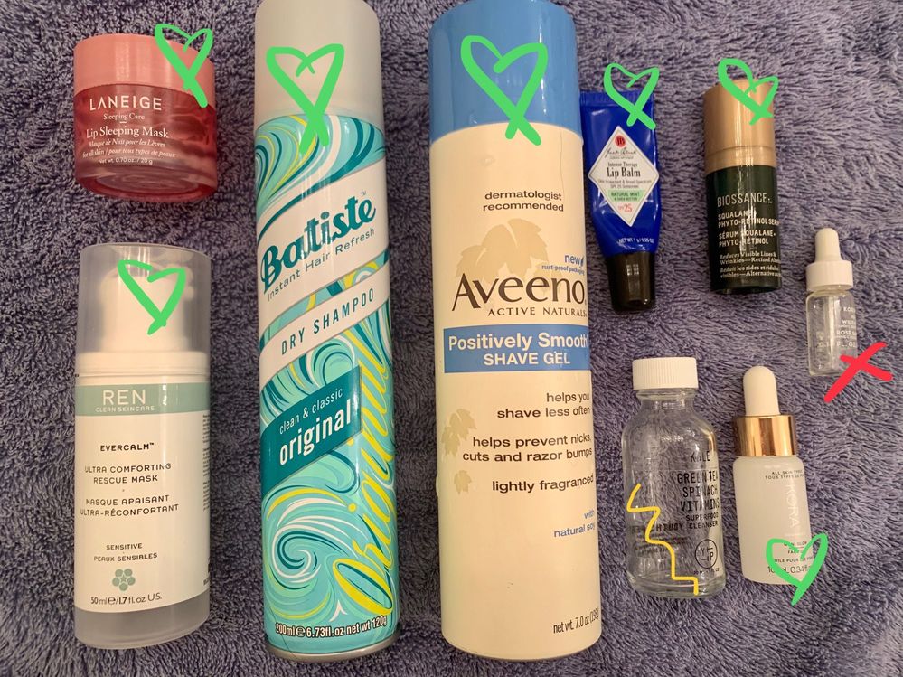 Lots of FS! Korres oil was so strongly fragranced and annoyed my skin