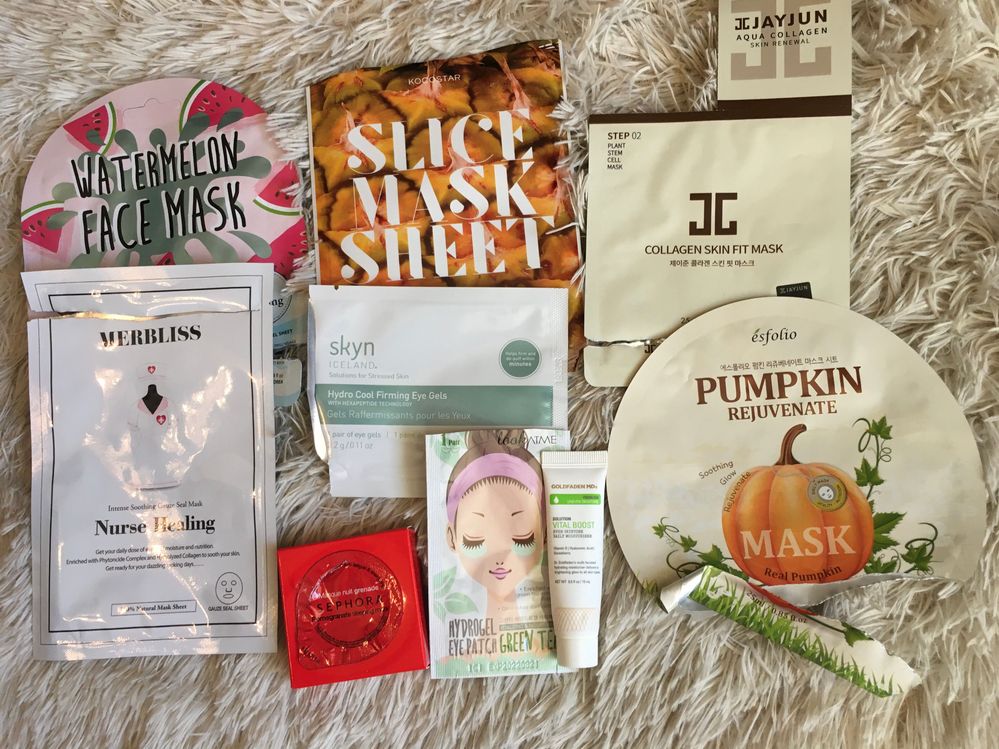 September-enjoyed all these products