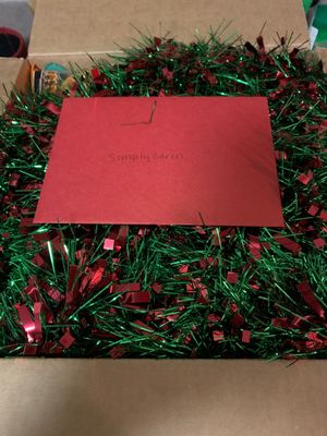 The inside was so festive!