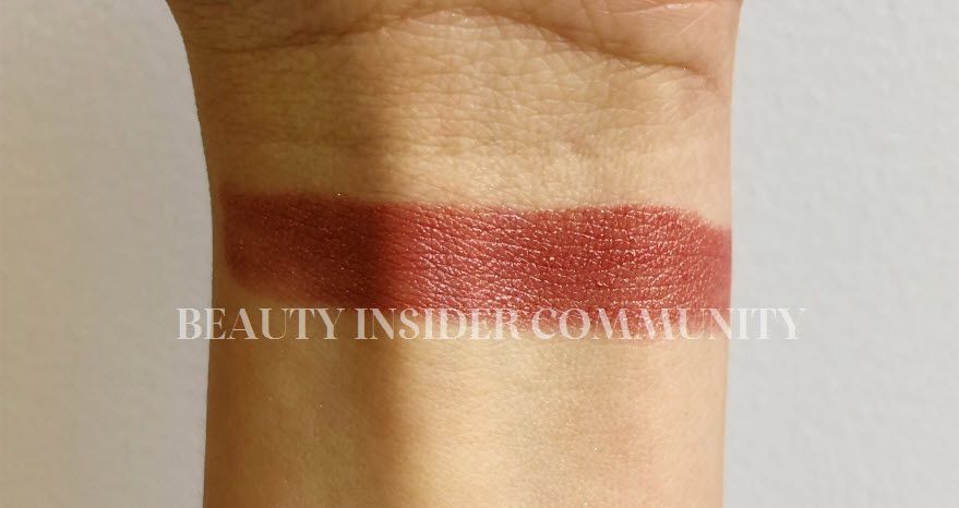 Pat McGrath Mini BlitzTrance Lipstick in Flesh Fatale Swatches