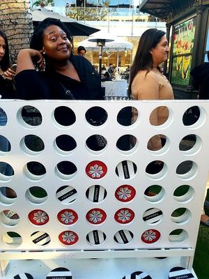 Guess who won the Connect 4 Game