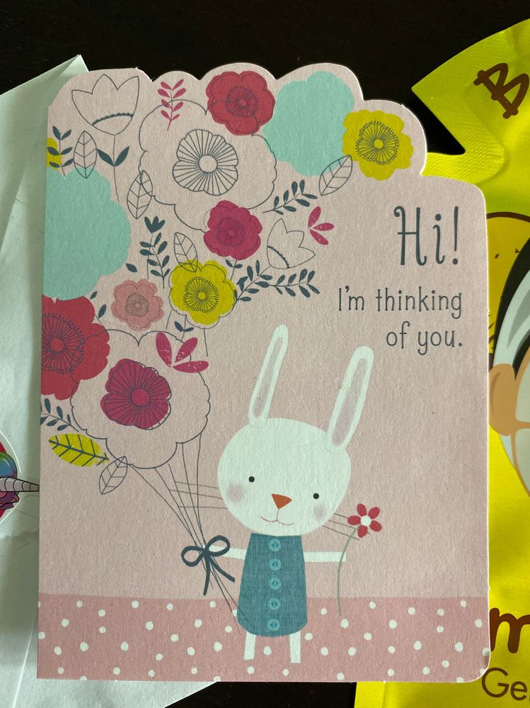 Well, maybe the card is. It’s a toss up, it is all so sweet!