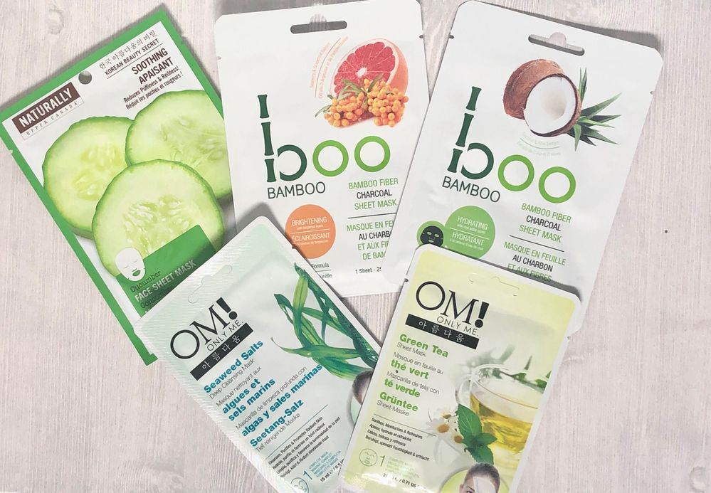 boo Bamboo is a fave brand; the cucumber mask looks refreshing and oooh, a new-to-me brand!