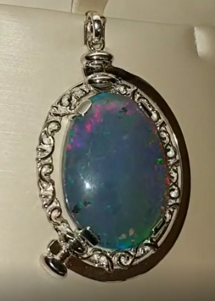 Mother-in-law's opal necklace
