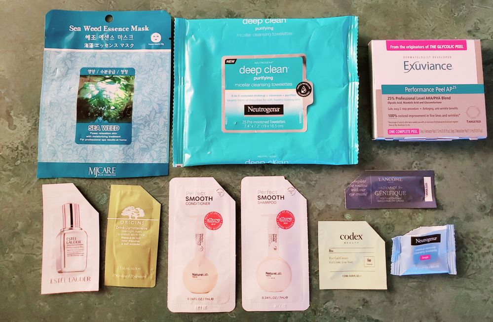 No standouts good or bad EXCEPT the NatureLab Tokyo shampoo and conditioner which sapped the life out of my hair.