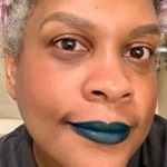 Gucci Rouge a Levres Valentine Verdante, 1 of my 2 favorite teal lipsticks. (The other is ColourPop Lux Getty.)