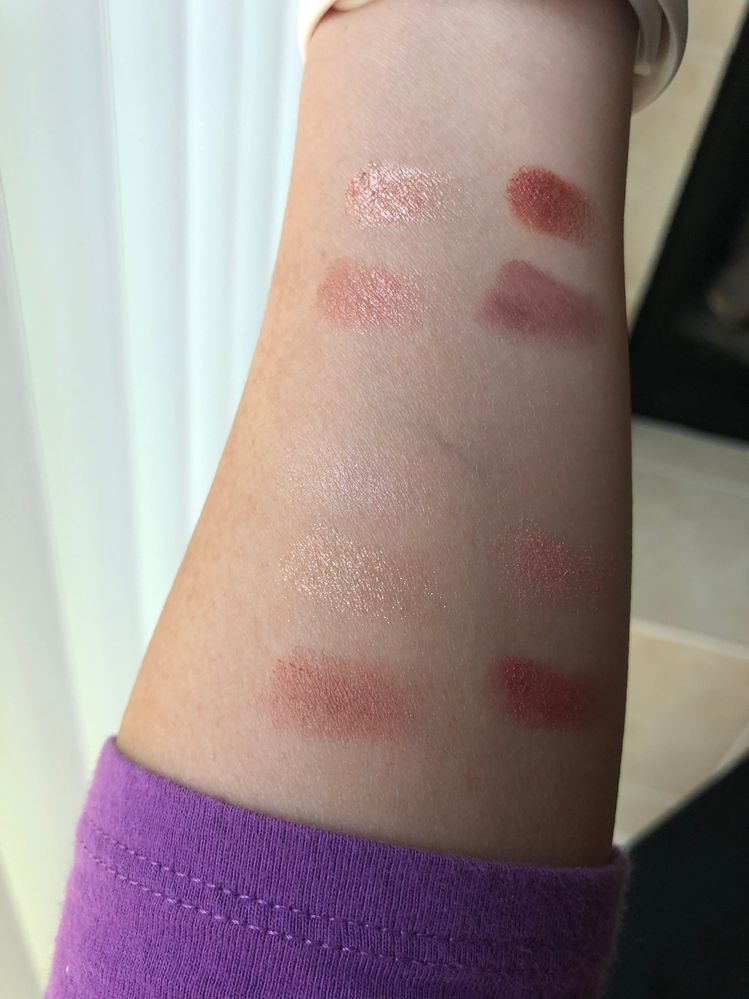 Top: CT Maroon per pan order; Bottom: TF Pink Glow watches per pan