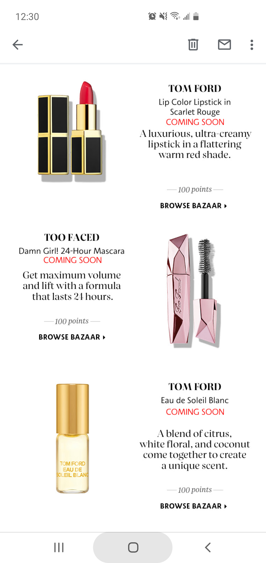 Re Sephora Rewards Bazaar Previews and Page 15 Beauty Insider