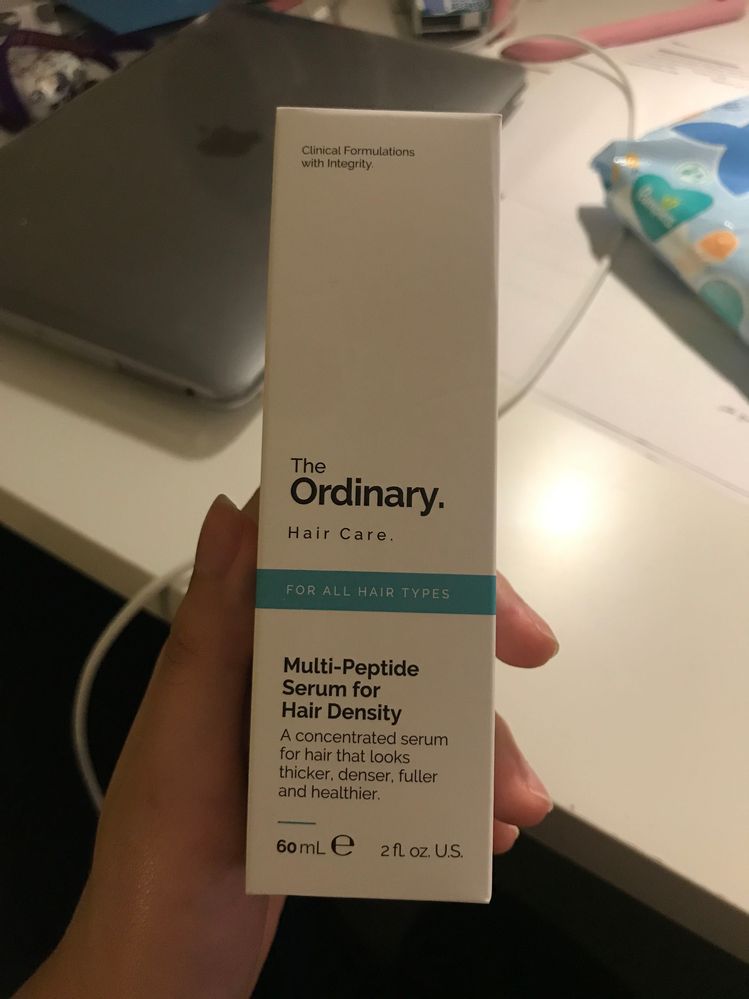 multi peptide serum for hair density eyebrows