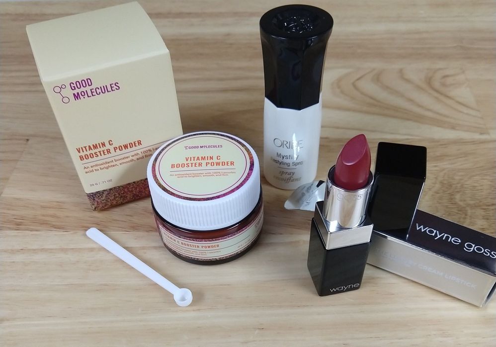 Beautylish: Wayne Goss lipstick and Good Molecules Vitamin C powder