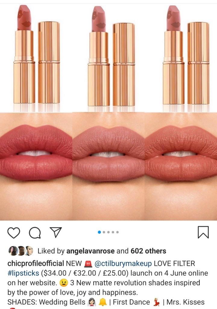 charlotte tilbury love filter lipstick