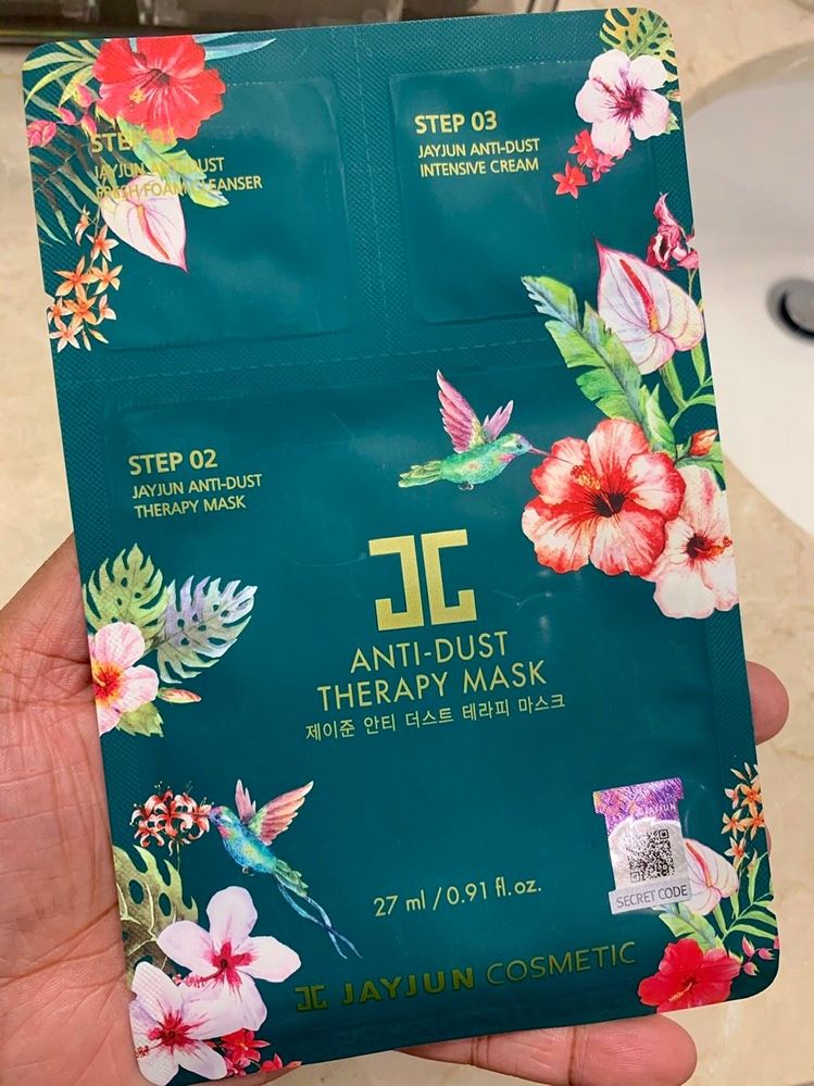 The sheet mask that compliments those eye patches.