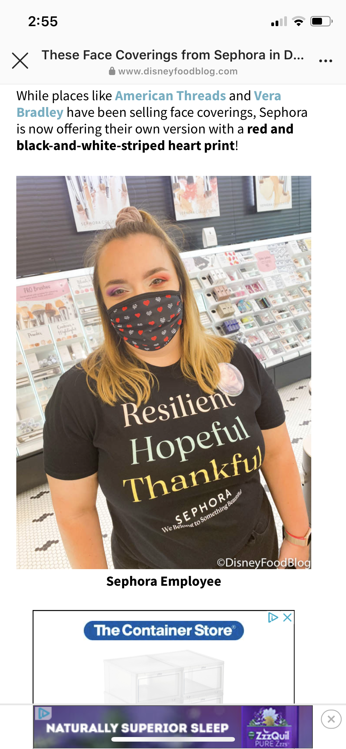 Sephora Face Mask - Beauty Insider Community