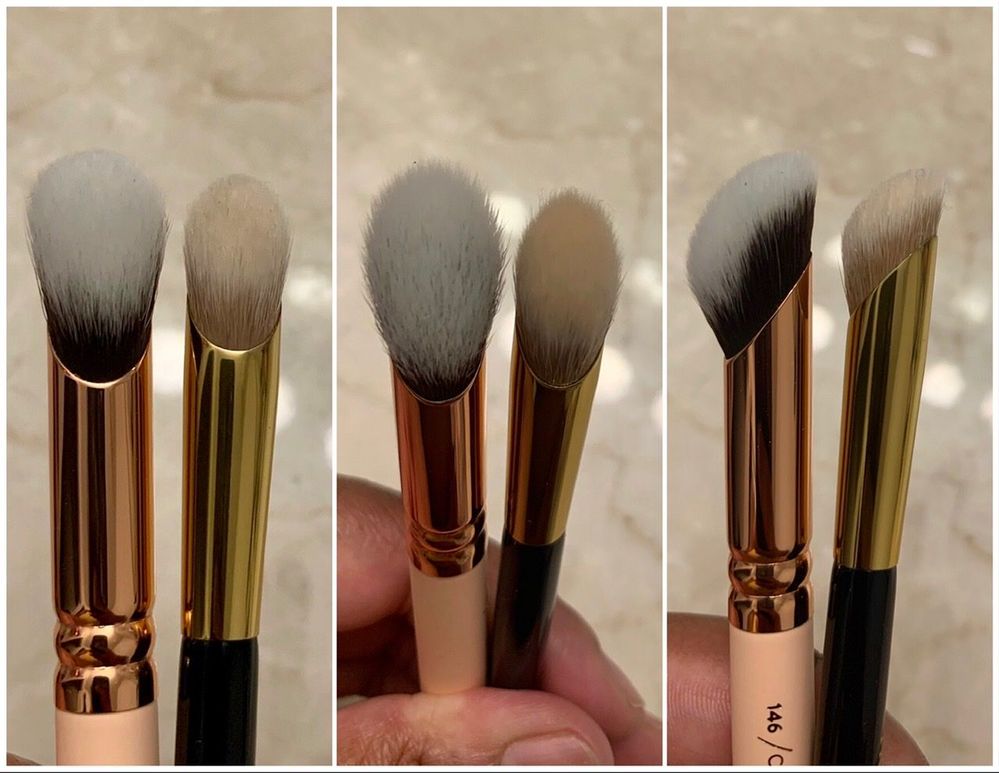 Brush head comparisons.