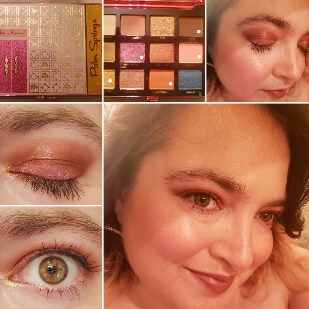 For so many reasons I'm glad I got this palette in a BoxyCharm rather than paying full price. From what I've tried, I like the mattes and shimmers, but don't love that the glitters need to be packed on with a finger.