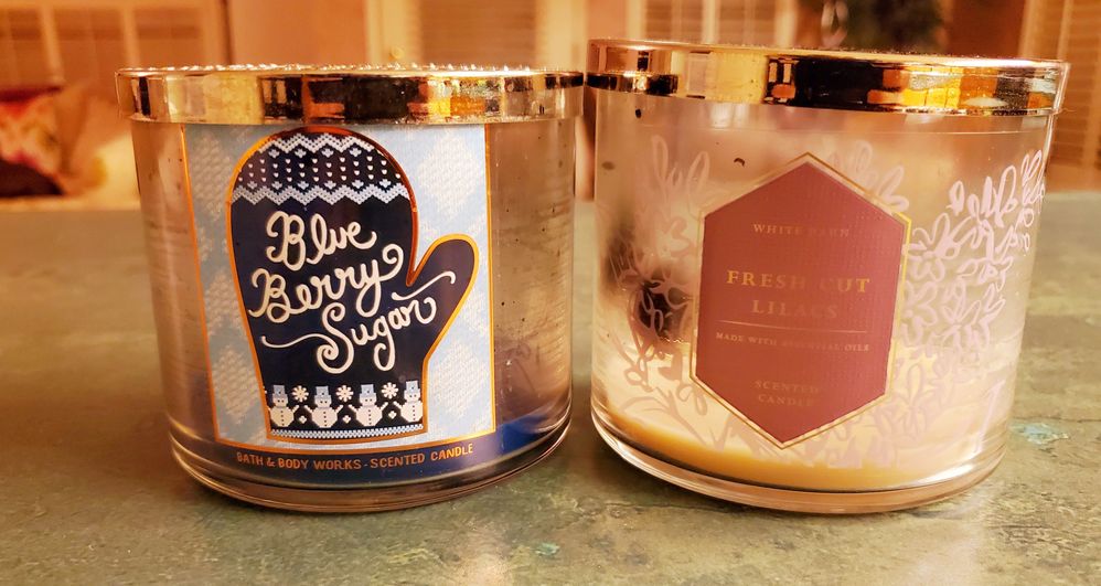 The Blueberry Sugar candle is hands-down one of my all-time favs.