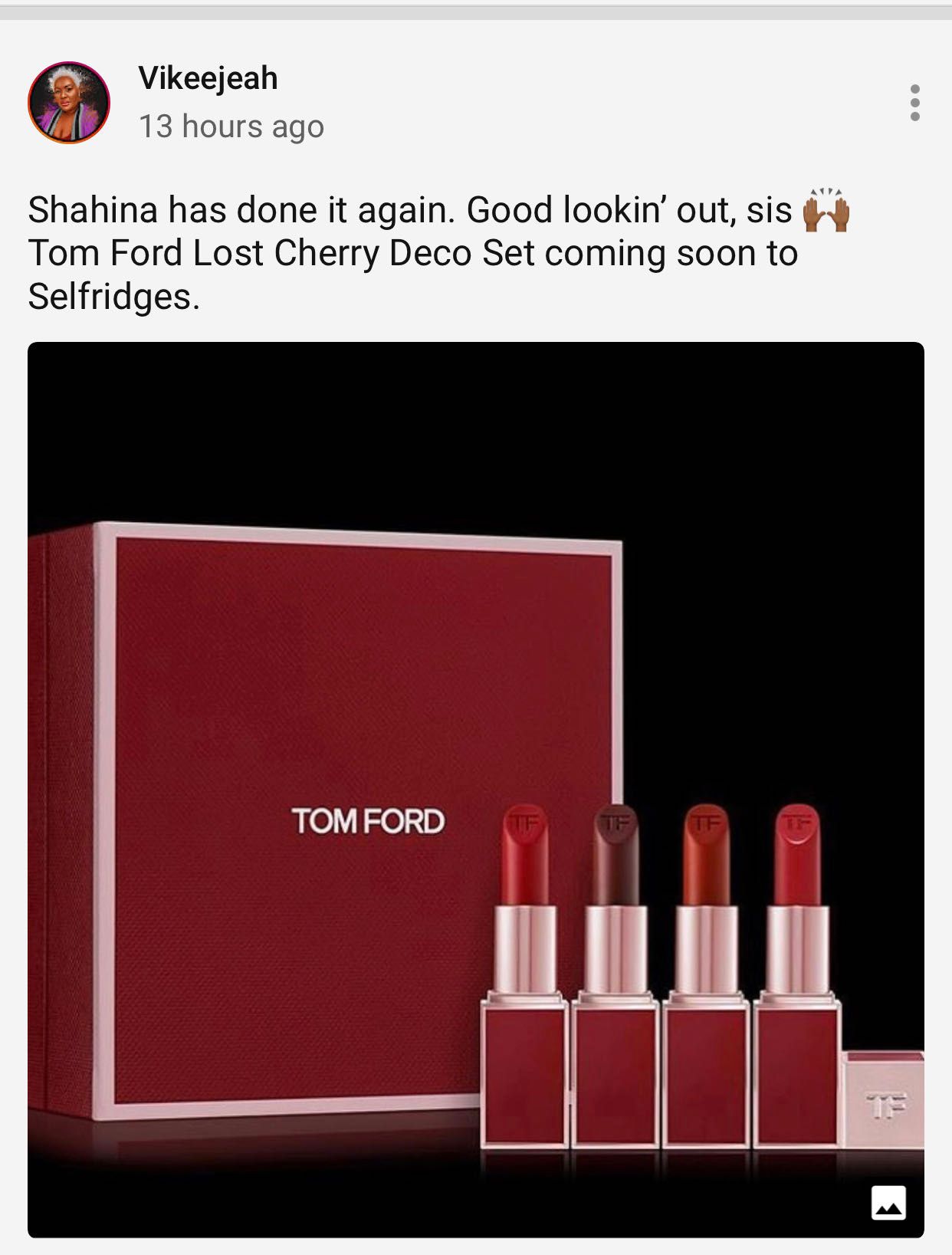 RE: Tom Ford Updates - Page 48 - Beauty Insider Community