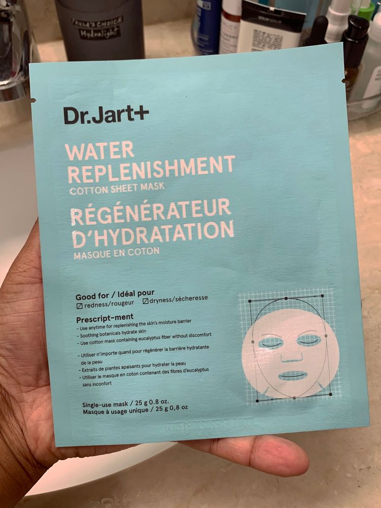 Possibly the only Dr. Jart mask I can even consider using anymore—and even this one irritates me a bit. :(