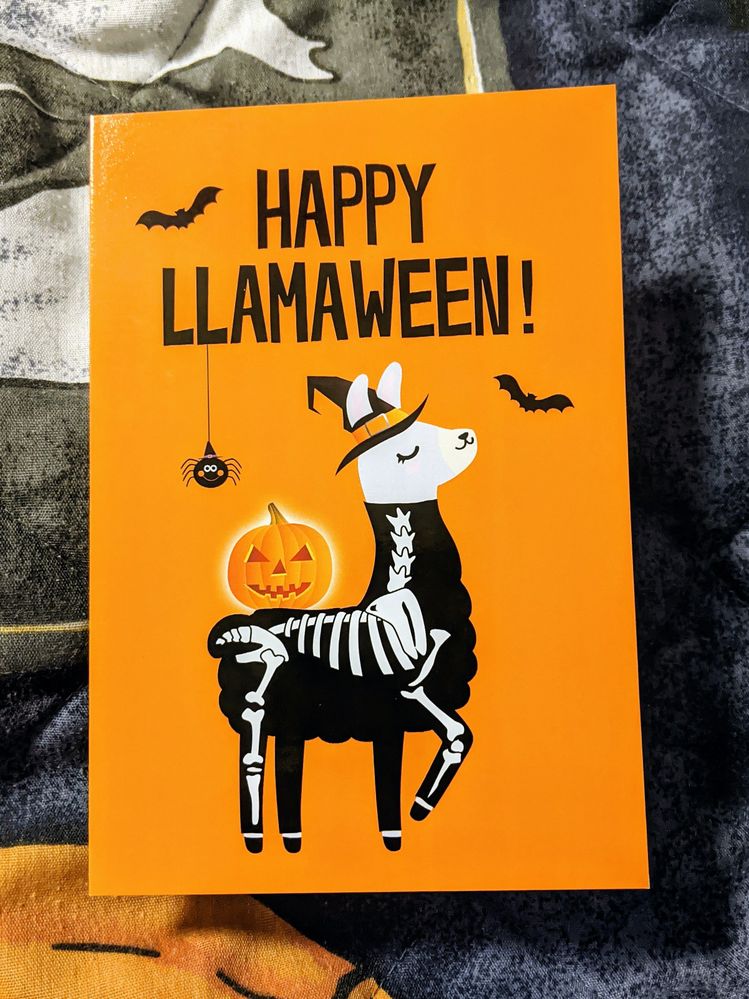 the perfect card for a BIC Halloween