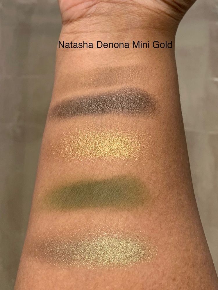 ND Mini Gold palette swatches.