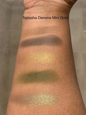 ND Mini Gold palette swatches.