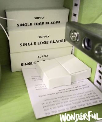 A year's supply of blades... for $12