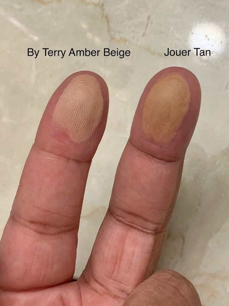 I'm surprised Amber Beige looks so light by comparison.