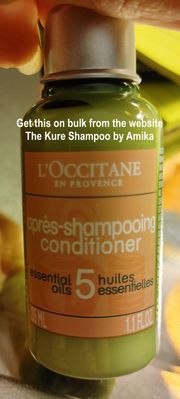 l'occitaine has sales, this one comes really big and just the conditioner, shampoo for you it makes me cringe  - but you need to remove the dirt. After the mask, the next day choose a  mild shampoo. I'd go with THE KURE Shampoo.