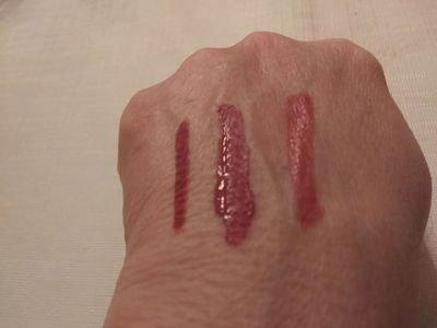 Suburbia lip pencil, Divine Rose LiquiLust, Divine Rose Matte Trance