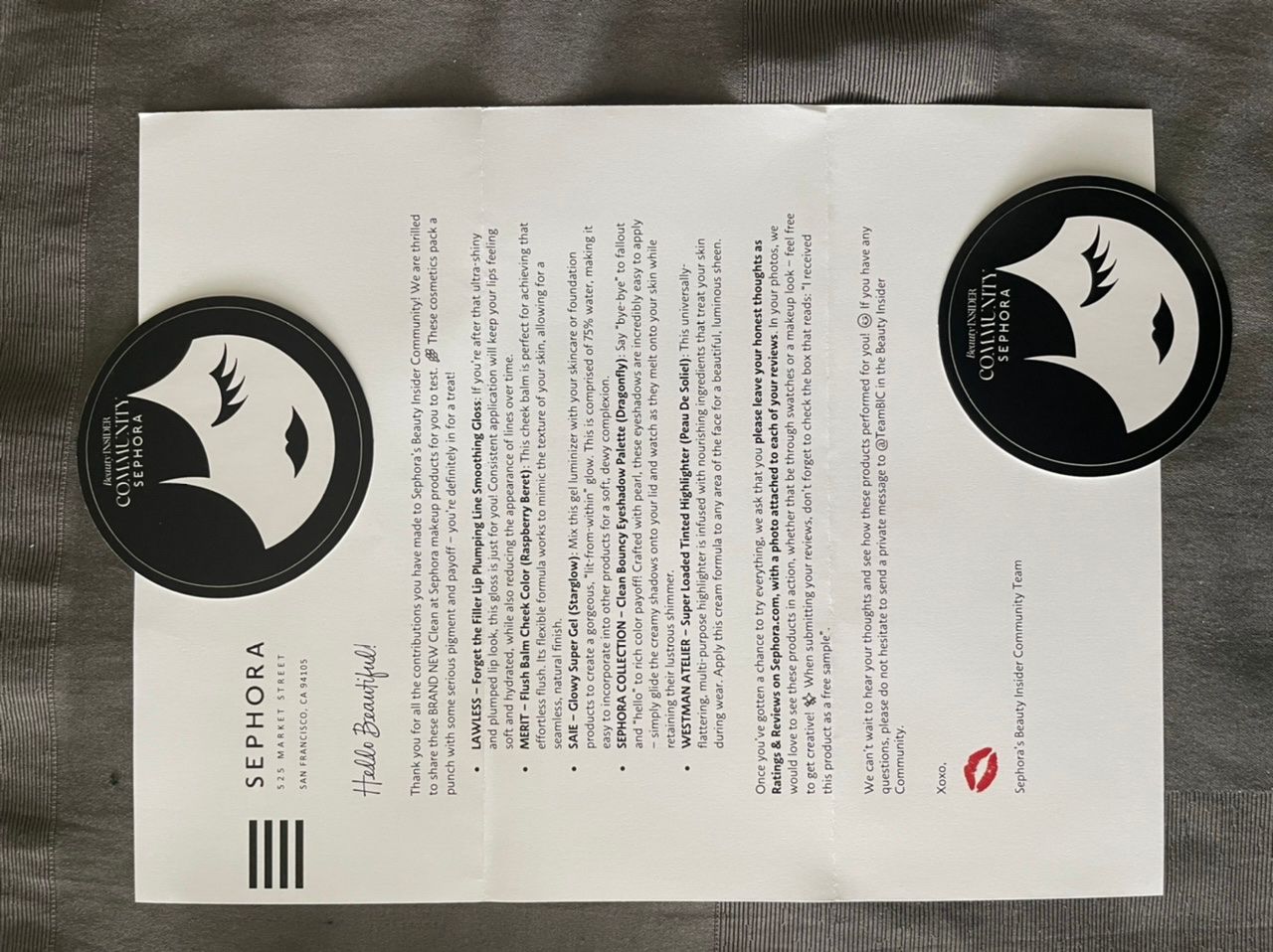 Thank you Sephora, Westman Atelier, Lawl... - Beauty Insider Community