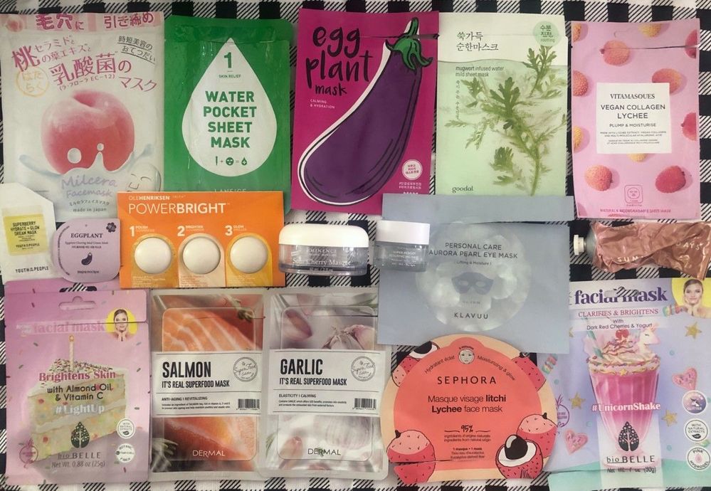 Skincare (part 2) - mask edition