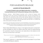 Press Release - BLND Beaute