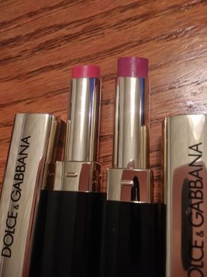Miss SIcily Colour and Care lipsticks Concetta and Domenica. These have the best scent- they smell like real vanilla beans!