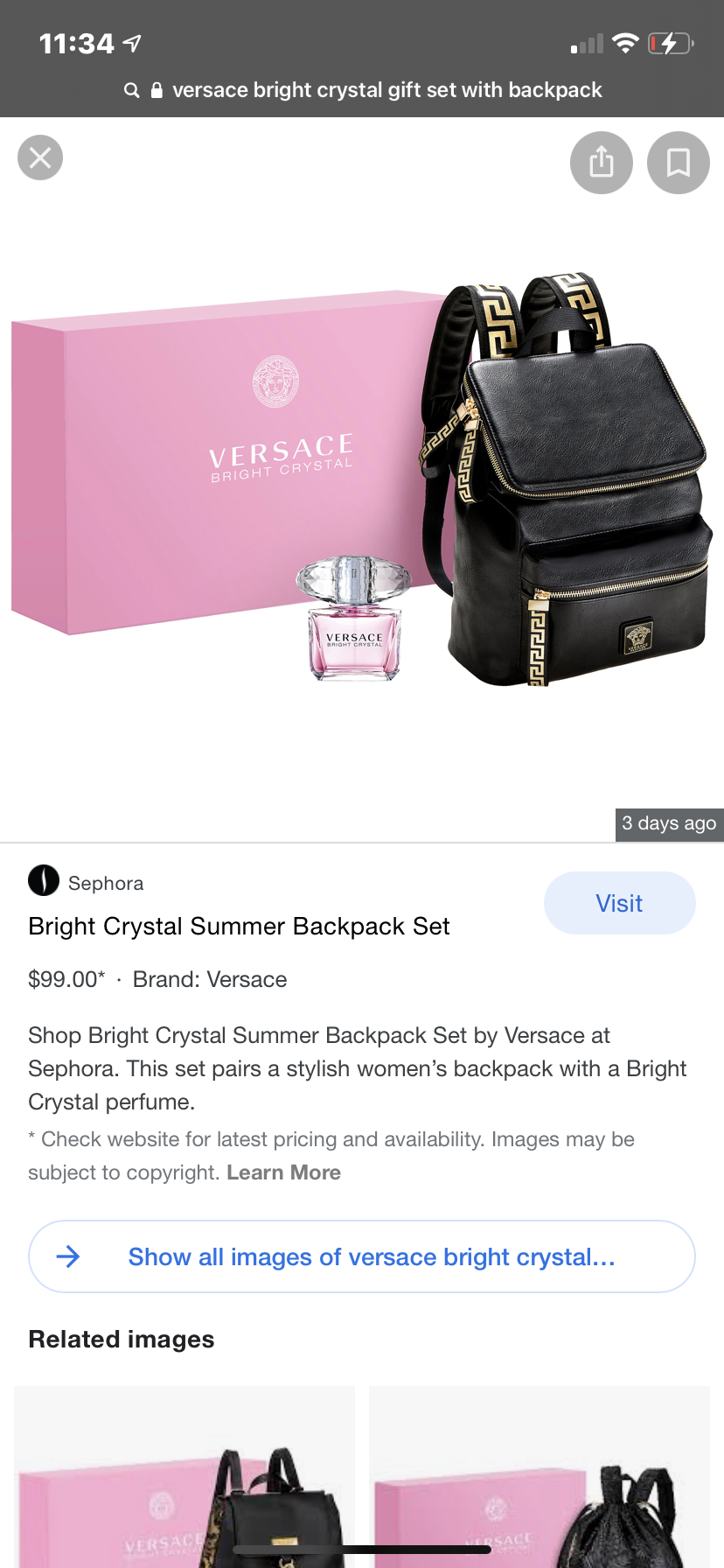 Where is the Versace Bright Crystal with... - Beauty Insider Community