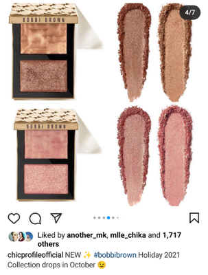 Luxe Illuminating Duo Soft Bronze (top) and Pink (bottom)