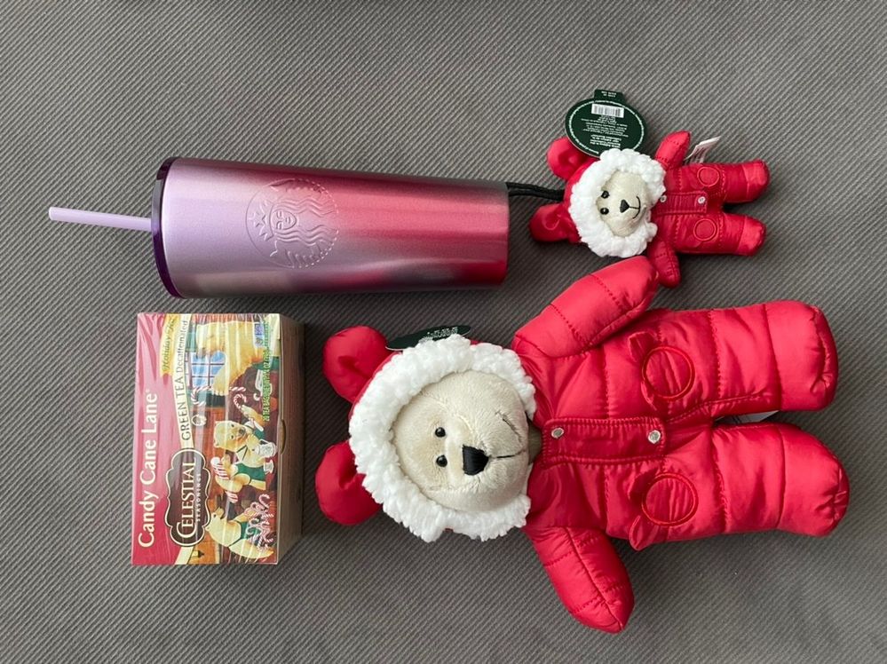 Starbucks and Sprouts for the tea