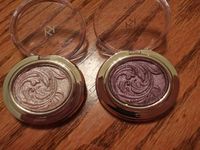 Metal Fantasy Eye Shadows in 01 Iridescent Silver and 04 Precious Purple