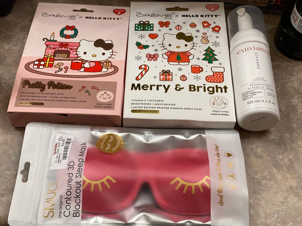 TJ Maxx finds. Can never resist Hello Kitty.