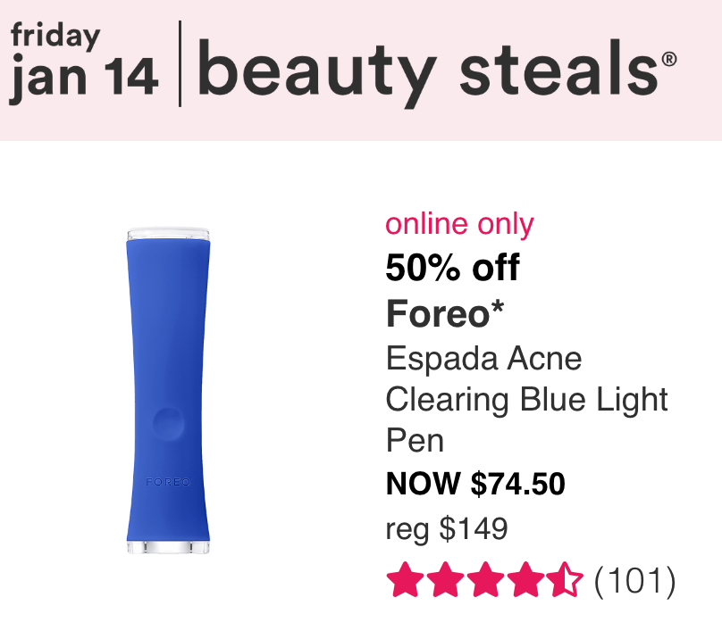 FOREO Espada Acne Clearing Blue Light Pe... Beauty Insider Community