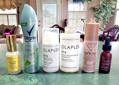 The Olaplex No 4 was the only thing in all of this that I would (and have) repurchase.  Everything else was a definite '"no" for me.