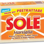 Block of Marseille soap for clothes and laundry