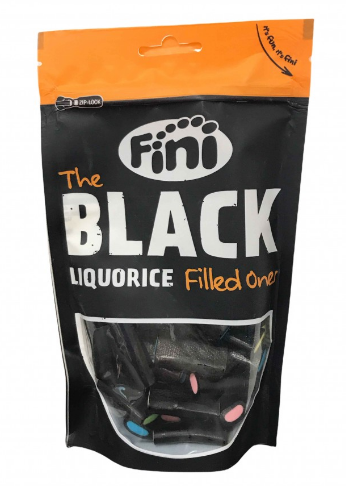 Black licorice - filled ones