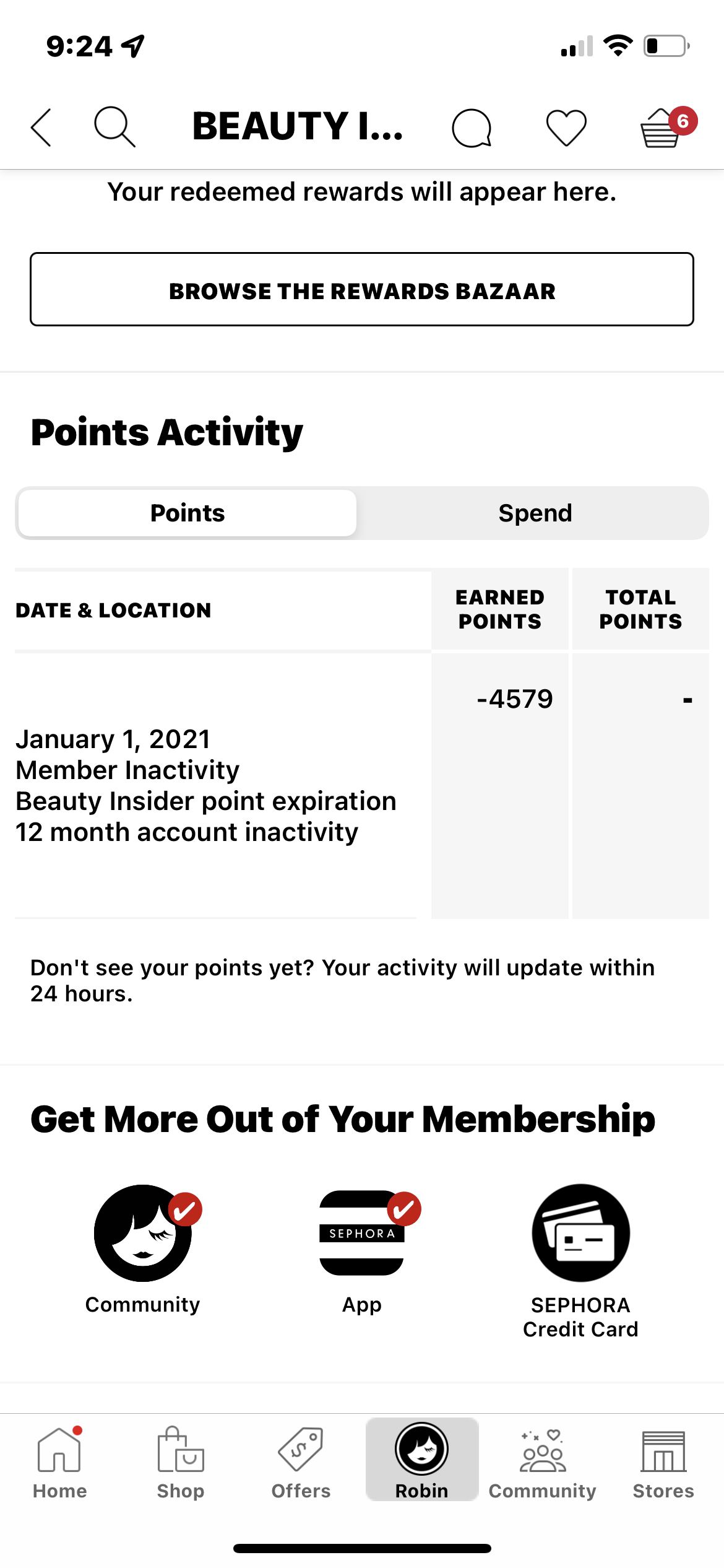 Points Gone - Beauty Insider Community