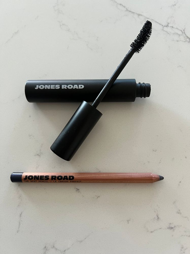Forgot the mascara and navy liner :)