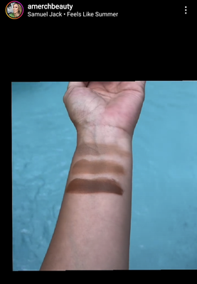 Top-Bottom: Fair, Medium, Tan