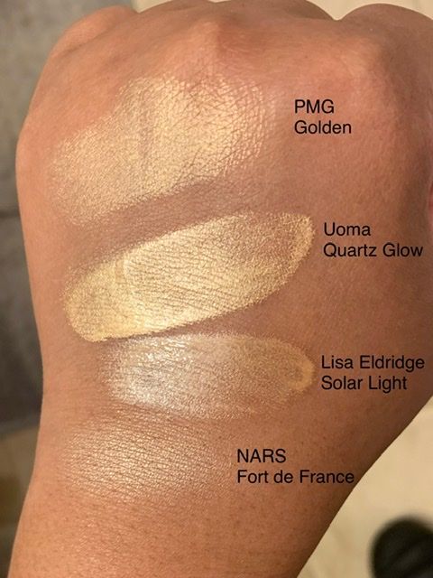 I should’ve also included Becca Champagne Pop as a shade reference. Oops.