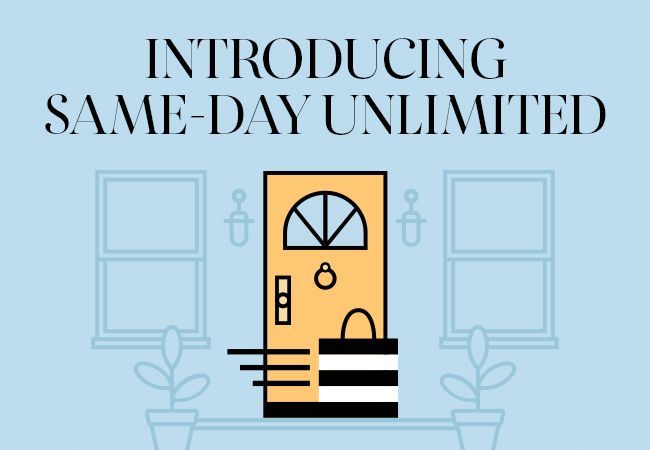 Introducing Same-Day Unlimited